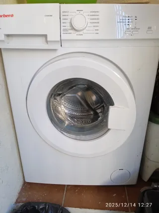 Lavadora Corberó Blanca