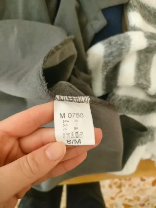 Vestito Made in Italy taglia unica grigio