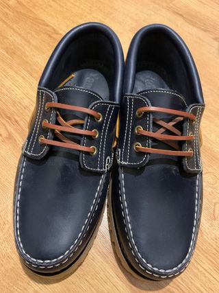 Mocasines niño azul T38 y T41