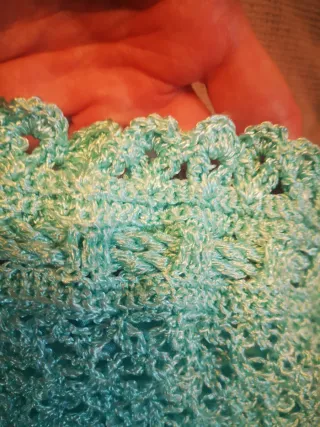 Bolso ganchillo, croché. Nuevo