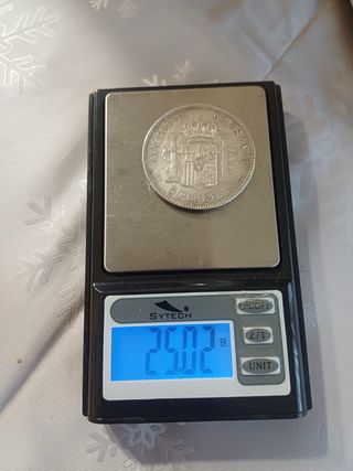 Duro de plata Alfonso XIII.