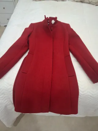 Abrigo Salsa Rojo Talla XS
