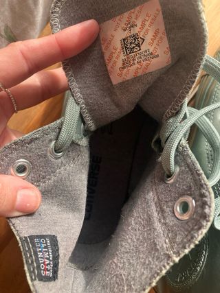 Converse All Stars Waterproof Verde Metalizado