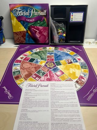 Juego Trivial Pursuit Genus edicion especial RBA