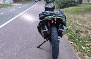 Bicicleta eléctrica plegable