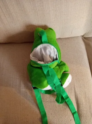 Mochila peluche Rana