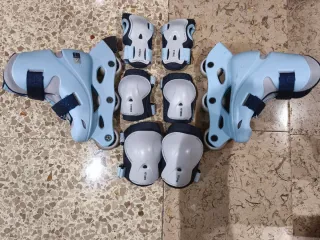 Patines Oxelo LEARN 100 Niños Azul (Talla 30 a 32)