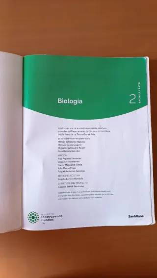 BIOLOGIA 2 BTO CONSTRUYENDO MUNDOS