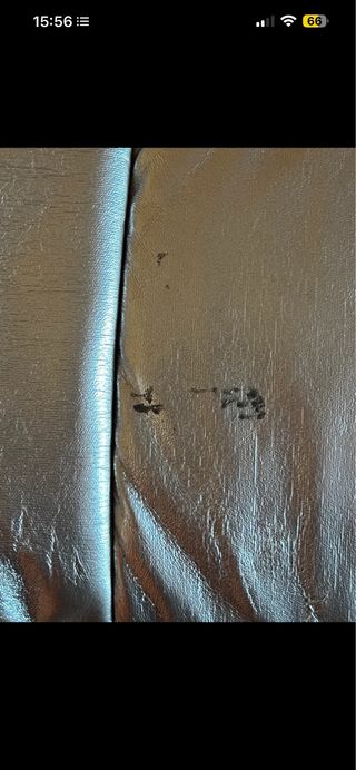 Bolso Carolina Herrera CH Dorado/Plateado