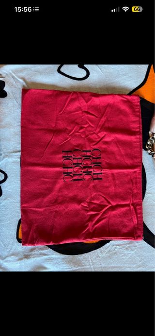 Bolso Carolina Herrera CH Dorado/Plateado