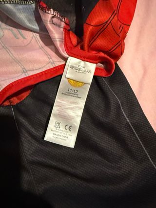 Disfraz Spiderman Talla 10-12