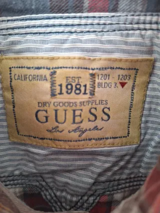 Camicia a quadri Guess tg. S