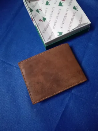 Portafoglio Uomo Pelle Lumberjack Marrone