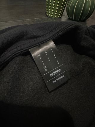Felpa Adidas Nera Taglia S
