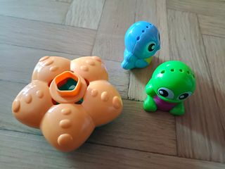 Juguete de baño Playgro Topsy Turvy Turtle