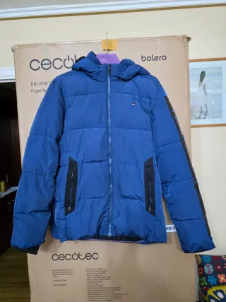 Abrigo azul chico Tommy Hilfiger