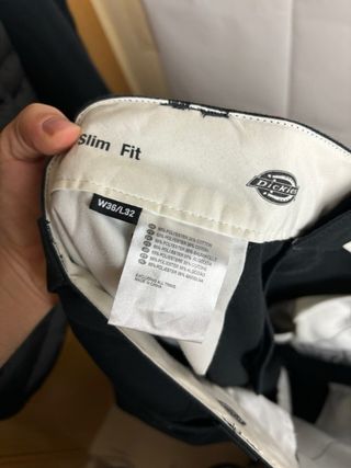 Pantalones Chinos Dickies Negros