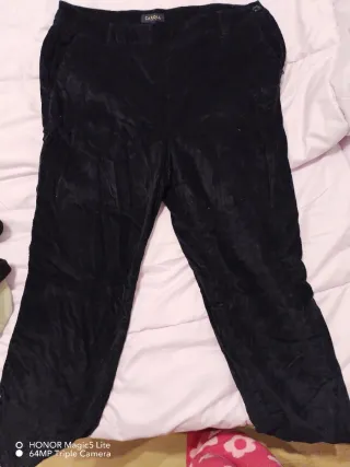 Pantalón terciopelo azul