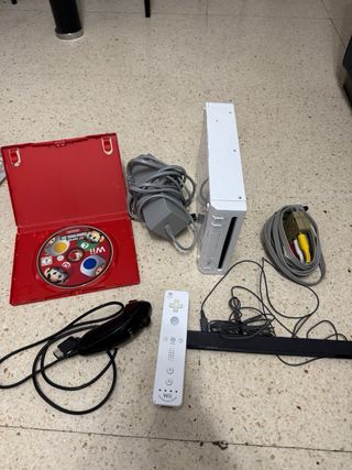 Consola Nintendo Wii Blanca + Accesorios