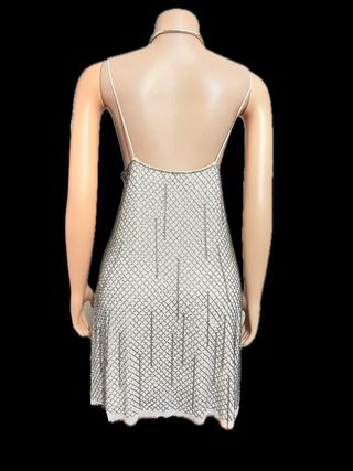 Vestido de fiesta con pedrería