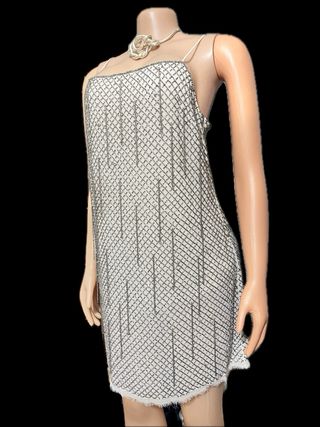 Vestido de fiesta con pedrería