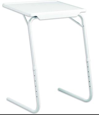 Mesa Auxiliar Plegable y desmontable Blanca.