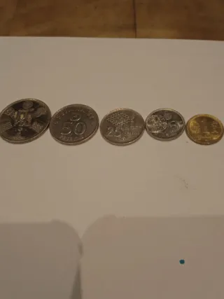 5 Monedas Mundial 82