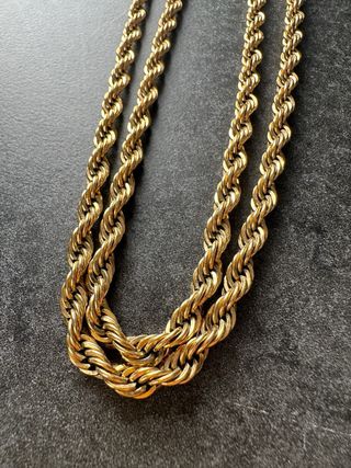 Collana Monet Rope Chain Anni '70