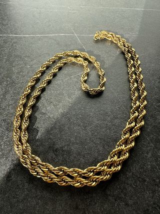 Collana Monet Rope Chain Anni '70