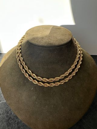 Collana Monet Rope Chain Anni '70
