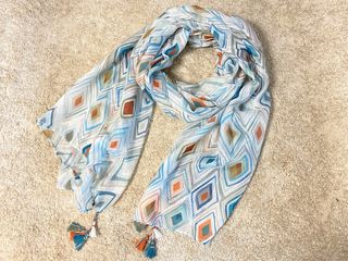 Pañuelo mujer estampado rombos