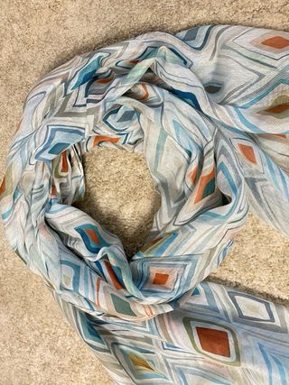 Pañuelo mujer estampado rombos