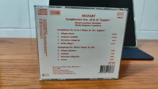 CD Mozart Sinfonías 28 y 41 Júpiter