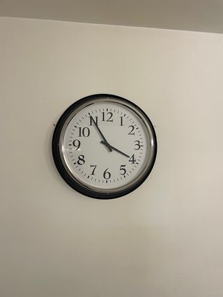 Reloj de Pared Ikea Negro 59cm
