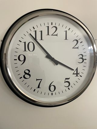 Reloj de Pared Ikea Negro 59cm