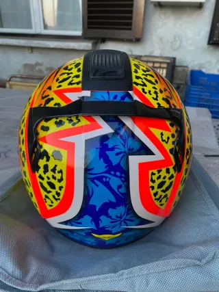 Casco Dainese replica Simoncelli tigre