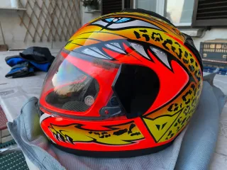 Casco Dainese replica Simoncelli tigre