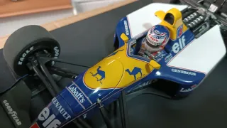 Minichamps Mansell Taxi Senna 1:18