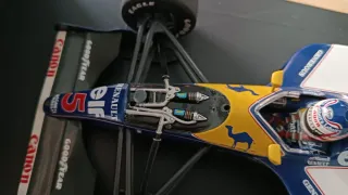 Minichamps Mansell Taxi Senna 1:18