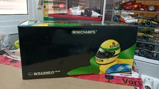 Minichamps Mansell Taxi Senna 1:18