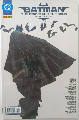 The Brave and The Bold. Blanco y negro