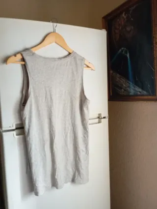 Blusa sin mangas con estampado de ballena