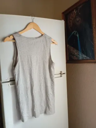 Blusa sin mangas con estampado de ballena