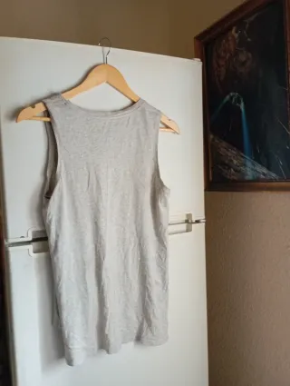 Blusa sin mangas con estampado de ballena