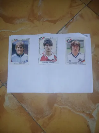 Cromos Fútbol Mundial México 86