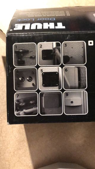 Thule Door Lock Antirrobo Vehículos Modelo 308888