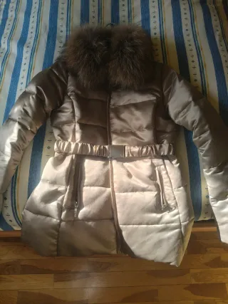 Tintoretto Chaquetón Beige Talla M