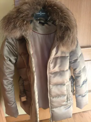 Tintoretto Chaquetón Beige Talla M