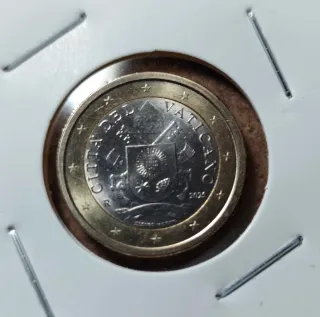 Moneda Vaticano 2025 1€