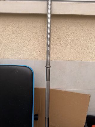 Banco Gimnasio Men's Health + Pesas + barra